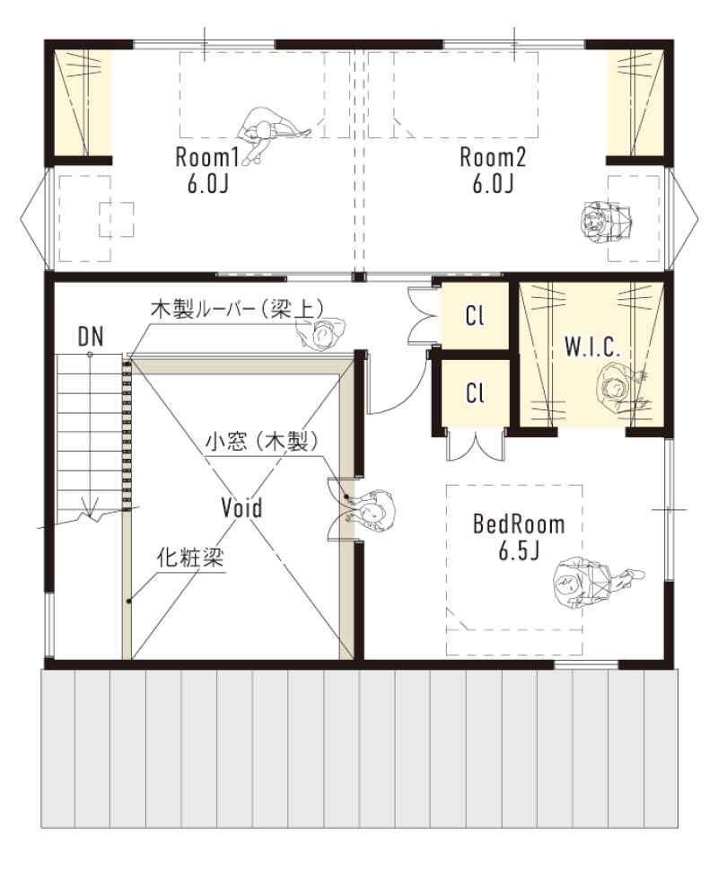 Classic Style クラシックスタイル 2階プラン